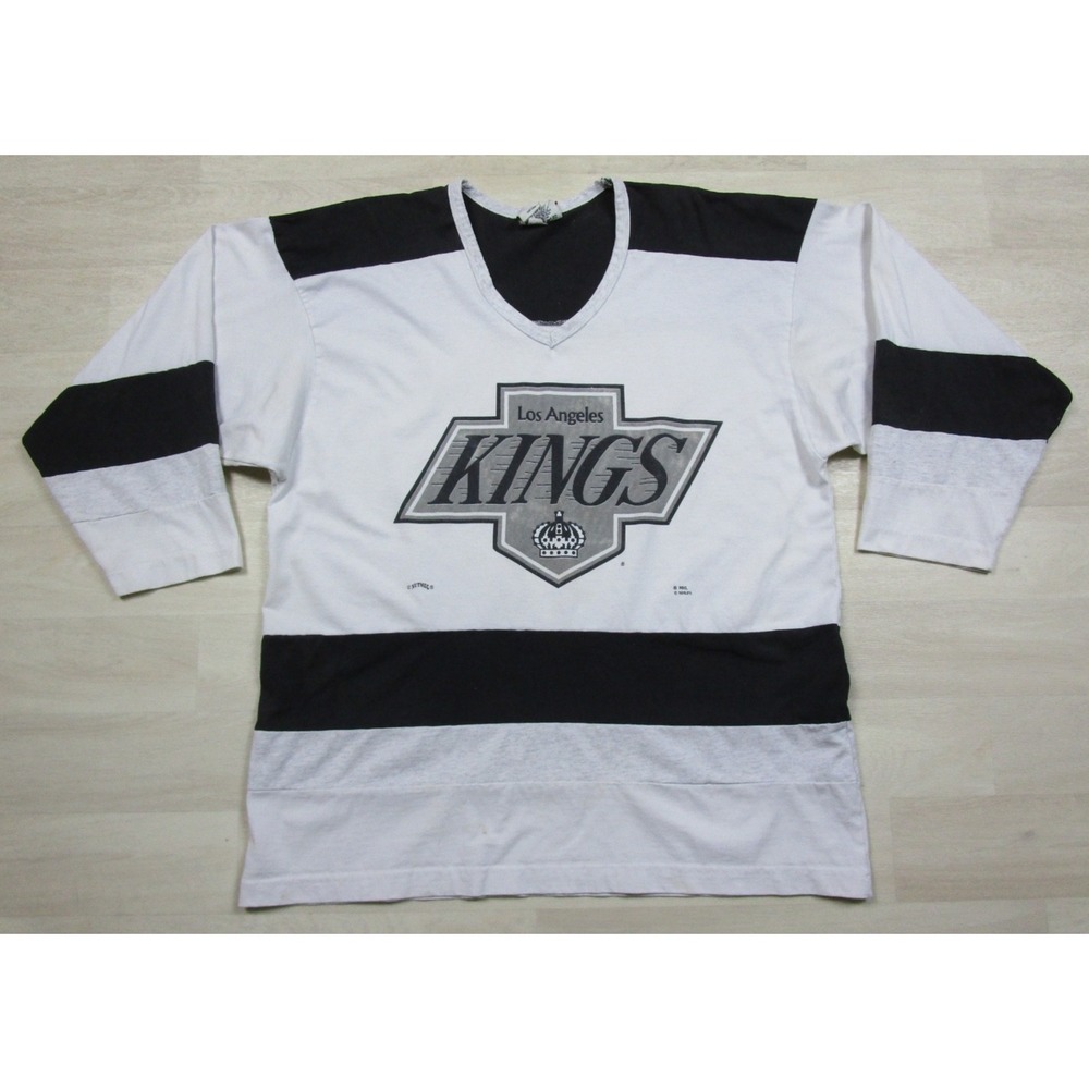 Vintage 90s Los Angeles Kings Gretzky Jersey-Shirt (L) NHL Hockey Nutmeg USA